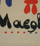 Miró, Joan - 1948 - Galerie Maeght Paris (acrobates au jardin du nuit)