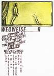 Edelmann, Heinz - 1991 - Deutsches Plakatmuseum Essen (Theaterplakate - Wegweiser)