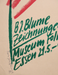 Blume, Bernhard Johannes - 1982 - Museum Folkwang