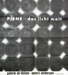 Piene, Otto - 1961 - Galerie ad Libitum Antwerpen