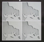 Castro, Lourdès - 1966 - Wallraf-Richartz-Museum Köln (Weiße Schatten)