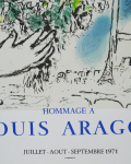 Chagall, Marc - 1971 - Musée dArt Moderne Céret (Hommage a Louis Aragon - Offrande des fleurs)