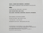 Schwitters, Kurt - 2003 - Ubu Gallery (Einladung)