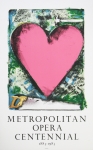 Dine, Jim - 1983 - Metropolitan Opera Centennial (A Heart at the Opera)