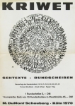 Kriwet, Ferdinand - 1970 - Verlag M. DuMont Schauberg (Sehtexte: Rundscheiben)