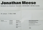 Meese, Jonathan - 1999 - Neuer Aachener Kunstverein (Daddy Cool - Einladung)