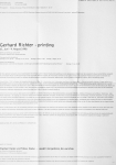 Richter, Gerhard - 1998 - Neuer Aachener Kunstverein (Einladung - Wolke)