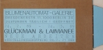 Glückman & Laimanee - 1989 - Blumenautomat-Galerie