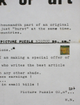 Niotou, Henri - 1977 - Mail art (caution...work of art)