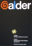 Calder, Alexander - 1974 - Galerie Denise René Hans Mayer Düsseldorf (Mobiles, Stabiles, Gouachen)