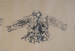 Maubrey, Benoit - 1982 - galerie no name Berlin (projekt berlin  - the running painting)
