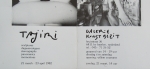 Tajiri, Shinkichi - 1982 - Galerie Kunstbezit Heerlen (Einladung)