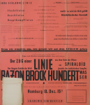 Hundertwasser, brock, Schuldt - 1959 - Akademie Lerchenfeld (Der Zug einer Linie)