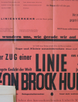 Hundertwasser, Brock, Schuldt - 1959 - Akademie Lerchenfeld (Der Zug einer Linie)