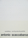 Scaccabarozzi, Antonio - 1974 - Galerie 58 Rapperswil