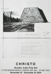Christo (Javacheff) - 1974 - Annely Juda Fine Art London (Mastaba)