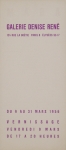 Agam, Yaacov - 1958 - Galerie Denise René (Einladung)