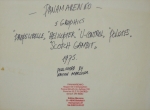 Panamarenko - 1975 - 5 Graphics (Titelblatt)