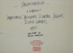 Panamarenko - 1975 - 5 Graphics (title page)