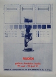 Ruden, Dieter - 1971 - Galerie Daedalus Berlin