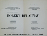 Delaunay, Robert - 1973 - Jacques Damase Gallery (invitation)