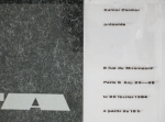 Matta, Roberto S. - 1964 - Galerie Daniel Cordier (Einladung)