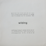 Wilding, Ludwig - 1966 - Galerie Tobiés & Silex Köln