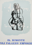 Moore, Henry - 1970 - Il Bisonte, Empoli Palazzo Esposizione