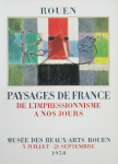 Villon, Jacques - 1958 - Musee des Beaux-Arts Rouen (Paysages de France)