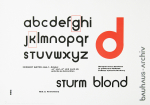 Bayer, Herbert - 2019 - Bauhaus-Archiv Berlin (Universalschrift)