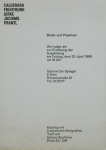 Fruhtrunk, Günter - 1969 - Galerie der Spiegel Köln (Calderara - Fruhtrunk - Girke - Jochims - Prantl / Einladung)