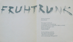 Fruhtrunk, Günter - 1965 - Galerie Der Spiegel (Neue Bilder / Einladung)