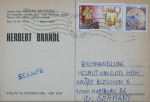 Brandl, Herbert - 1985 - Galleria dArte Emilio Mazzoli Modena (Einladung)