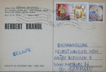 Brandl, Herbert - 1985 - Galleria dArte Emilio Mazzoli Modena (invitation)