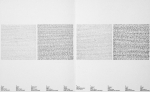 Uecker, Günther - 1975 -  Galerie Denise René Hans Mayer Düsseldorf  (Einladungen)