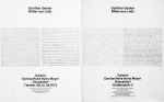 Uecker, Günther - 1975 -  Galerie Denise René Hans Mayer Düsseldorf  (Einladungen)