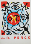 Penck, A.R. - 1992 - Poster Galerie Hamburg