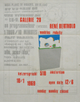 Bertholo, René - 1969 - Galerie 20 Amsterdam (modèles reduits)
