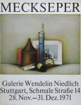 Meckseper, Friedrich - 1971 - Galerie Wendelin Niedlich Stuttgart
