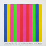 Lohse, Richard Paul - 1970 - Galerie Renée Ziegler Zürich (Vertikalen - Portfolio mit 9  Serigrafien)