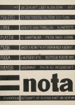 Graevenitz, Gerhard von - 1959 - nota - Studentische Zeitschrift für Bildende Kunst und Dichtung