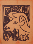 Picasso, Pablo - 1952 - Exposition Vallauris (goat)