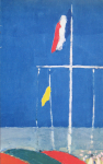 Dongen, Kees van - 1960 - Ministère des Travaux et des Transports (France / Normandie - Deauville - Le Bar du Soleil)