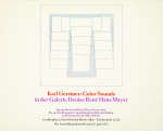 Gerstner, Karl - 1972 - Galerie Denise René Hans Mayer (Color Sounds - Einladungen)
