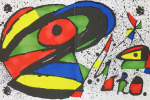 Miró, Joan - 1979 - Galerie Binhold Hamburg (Einladungen)