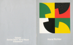 Richter, Hans - 1973 - Galerie Denise René Hans Mayer Düsseldorf (Einladung)
