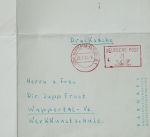 Arnal, Francois - 1951 - Galerie Parnass Wuppertal (Einladung)