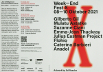 Ruscha, Edward - 2021 - Week-End Fest X Köln (Einladung und Ticket)