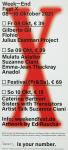 Ruscha, Edward - 2021 - Week-End Fest X Köln (Einladung und Ticket)