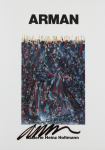 Arman - 1991 - Galerie Holtmann Köln (Einladung)